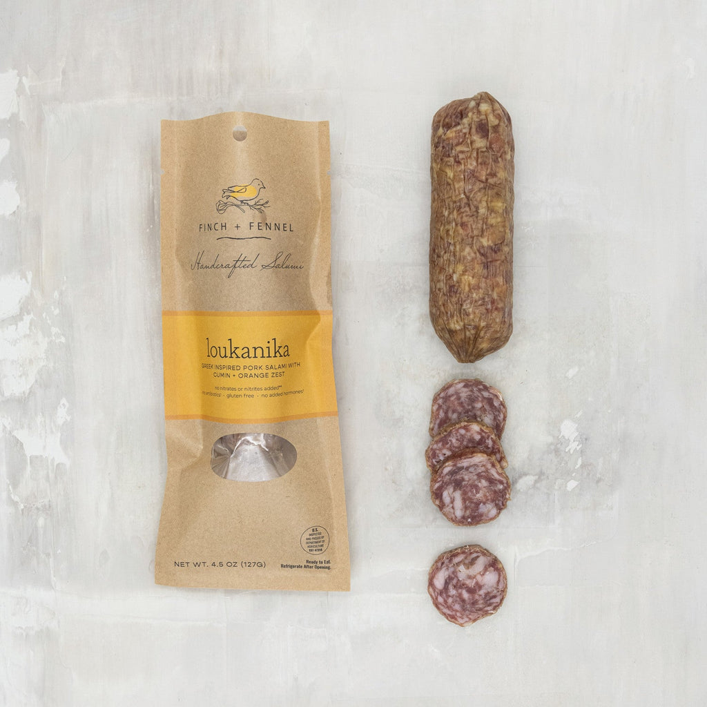 Greek Loukanika Salumi | Finch + Fennel
