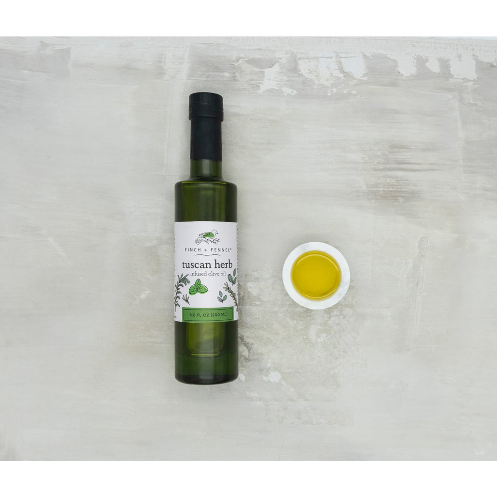Tuscan Herb Infused Olive Oil | Finch + Fennel