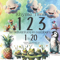 Rhyme Time 123: an adventure in numbers from 1 to 20 - Paperback