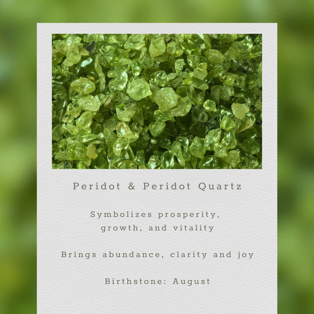 The Airie Earring - Peridot Quartz Gold
