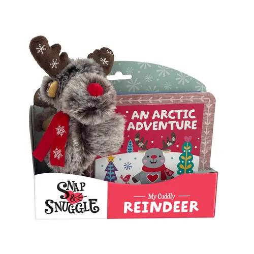 Snap & Snuggle: An Arctic Adventure: My Cuddly Reindeer - Board Book