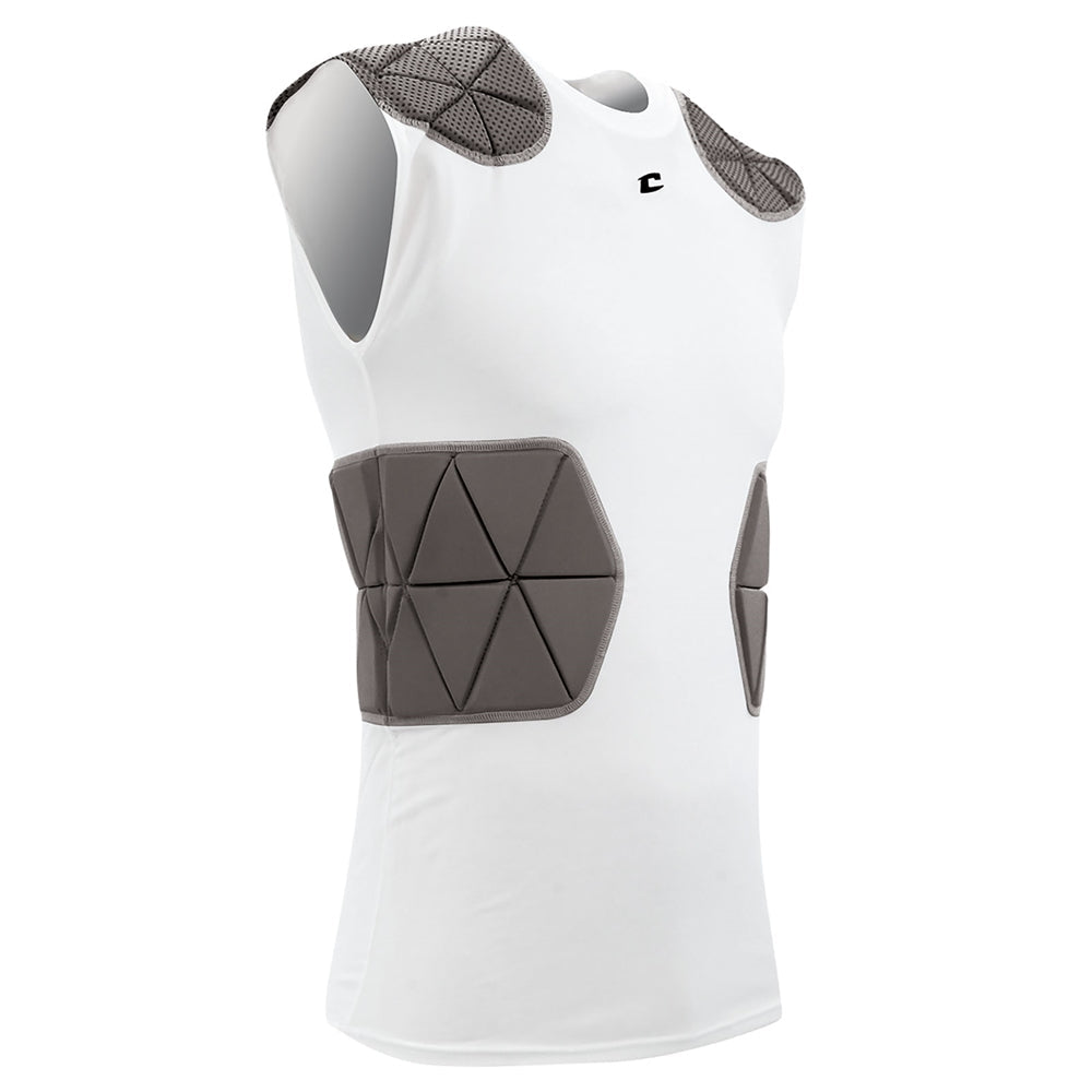 CHAMPRO FOOTBALL TRI-FLEX COMPRESSION SHIRT WITH CUSHION SYSTEM