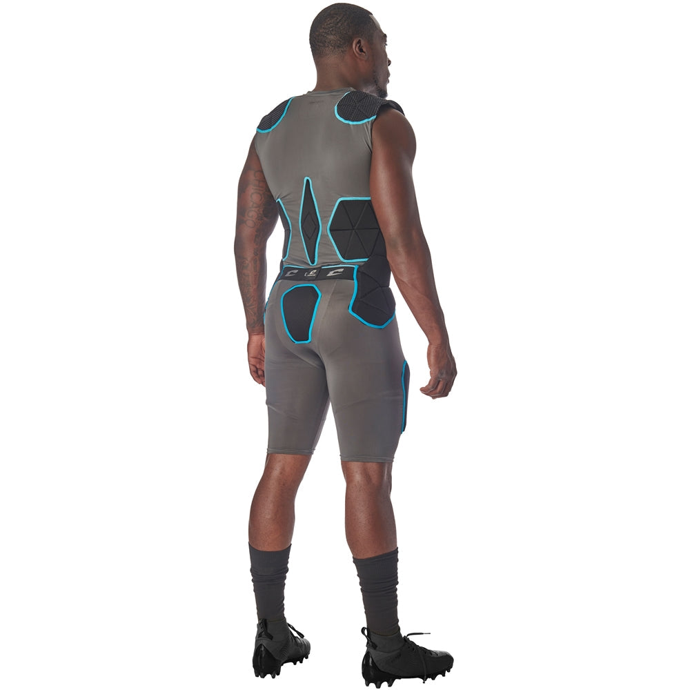 CHAMPRO FOOTBALL TRI-FLEX COMPRESSION SHIRT WITH CUSHION SYSTEM
