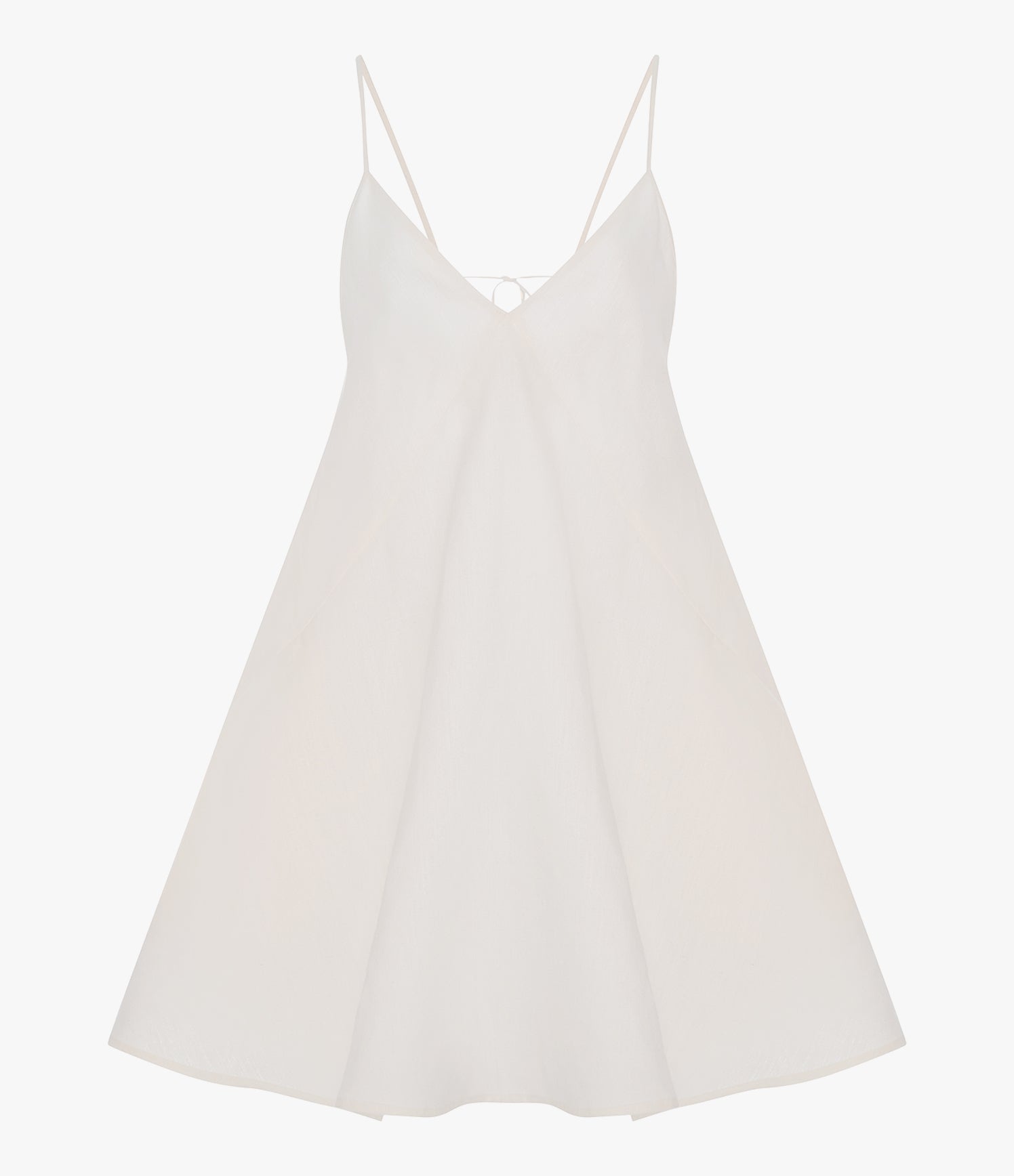 Flare Sun Dress | White