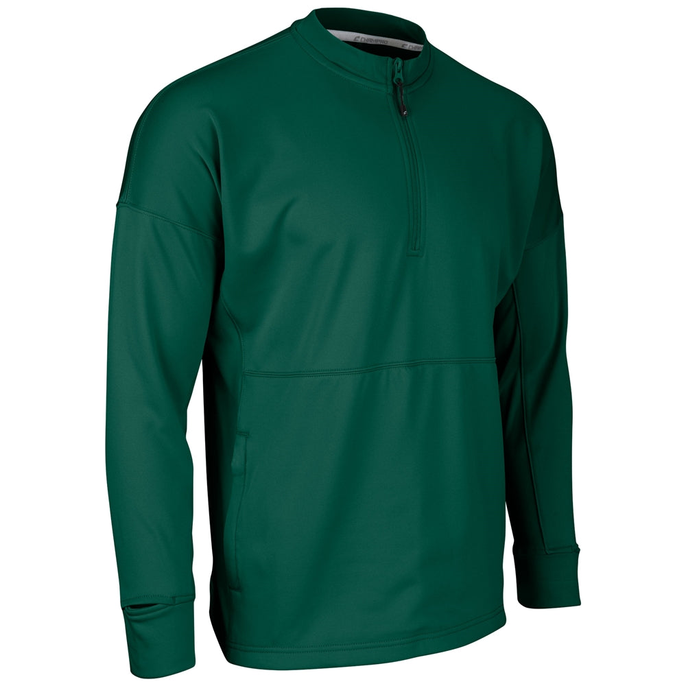 CHAMPRO SPORTSWEAR LINEUP FLEECE MEN'S 1 AND 4 ZIP CREW