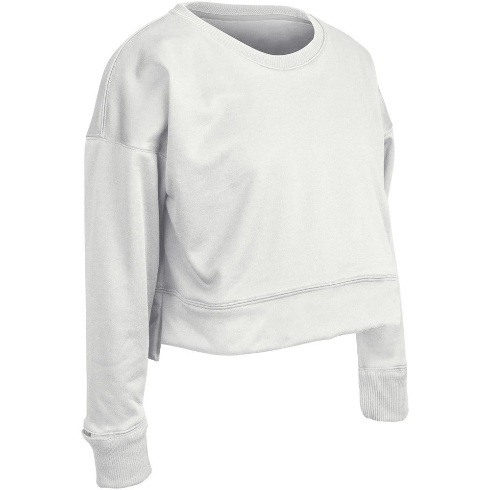 CHAMPRO SPORTSWEAR LINEUP FLEECE WOMEN'S CROP CREW