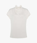 Fluid Cowl Neck Top | Off White