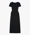 Fluid Wrap Dress | Black