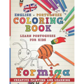 Coloring Book: English - Portuguese I Learn Portuguese for Kids I Creative Painting and Learning. - Paperback
