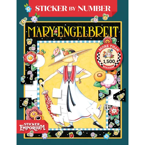Sticker by Number Mary Engelbreit: Sticker Emporium - Paperback