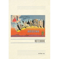 Vintage Lined Notebook Greetings from Tucson - Paperback