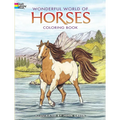 Wonderful World of Horses Coloring Book - Paperback