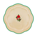 Fabled Flora Scalloped Starter Plate - Set of 4 (+1 Bonus Plate)