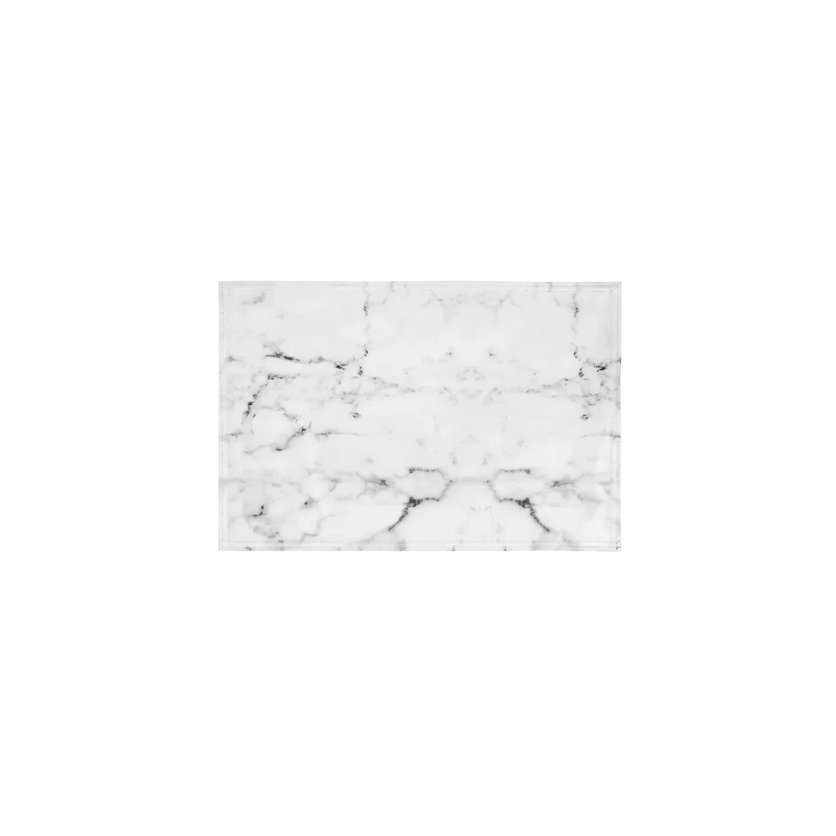 Faux Leather Placemat, Marble