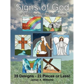 Signs of God Religious Stained Glass Patterns: 35 Designs - 22 Pieces or Less! - Paperback