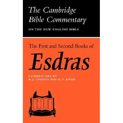 The First and Second Books of Esdras - Paperback