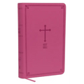 NKJV, Deluxe Gift Bible, Imitation Leather, Pink, Red Letter Edition - Imitation Leather