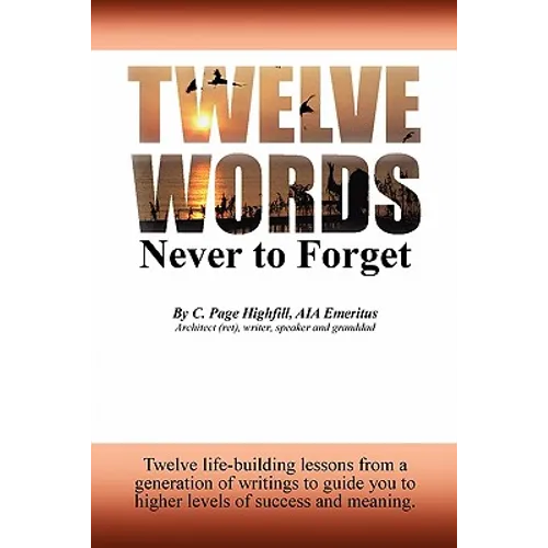 Twelve Words Never to Forget - Paperback