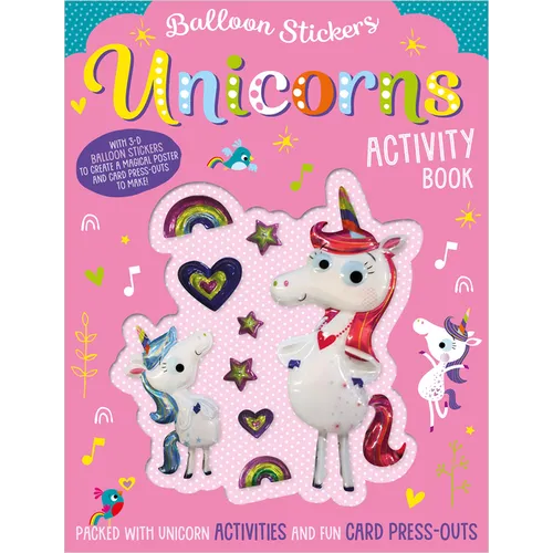 Unicorns Activity Book - Paperback