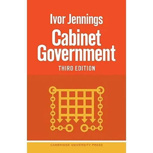 Cabinet Government - Paperback