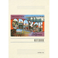 Vintage Lined Notebook Greetings from Orange County, California - Paperback