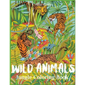Wild Animals Jungle Coloring Book - Paperback