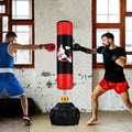 70 Inch Freestanding Punching Bag with Fillable Base 12 Suction Cups and Shock Absorbers