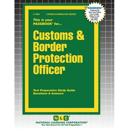 Customs & Border Protection Officer - Paperback