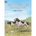 Favorite Dogs Coloring Book - Paperback