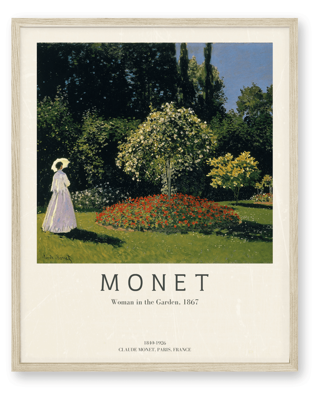 Monet - Woman In The Garden