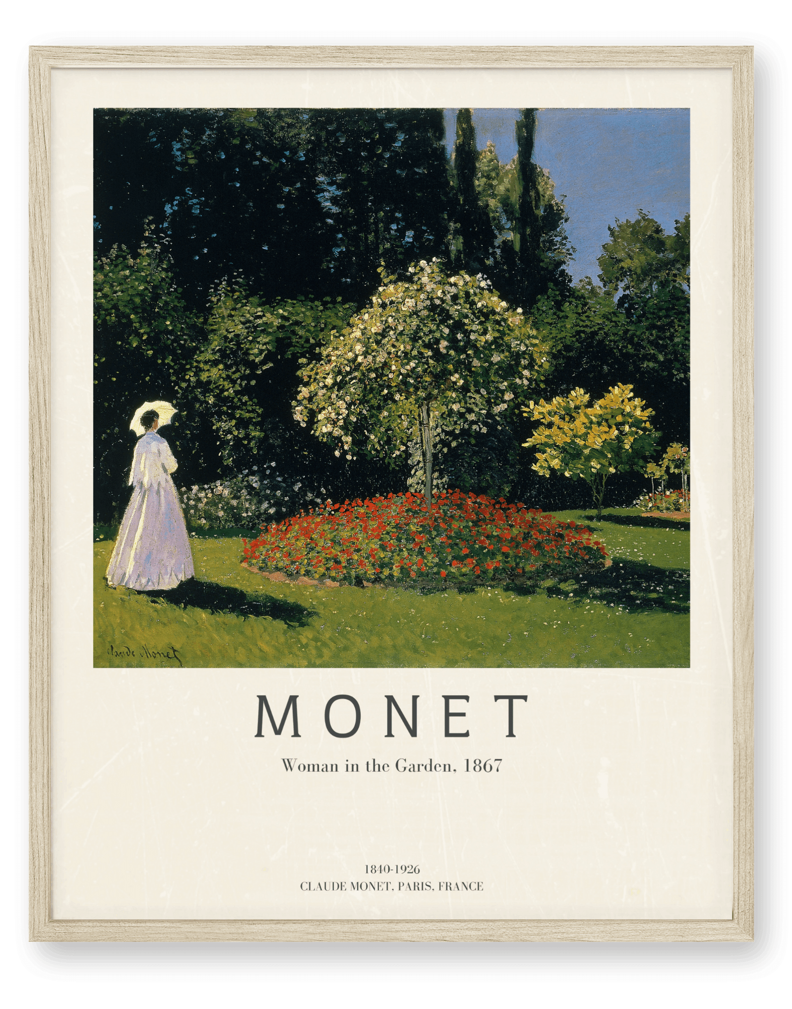 Monet - Woman In The Garden