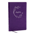 KJV Holy Bible: Ultra Thinline, Purple Leathersoft, Red Letter, Comfort Print: King James Version - Imitation Leather