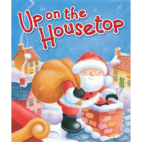 Up on the Housetop - Board Book