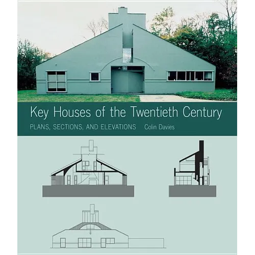 Key Houses of the Twentieth Century: Plans, Sections and Elevations [With CDROM] - Paperback