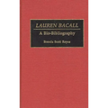 Lauren Bacall: A Bio-Bibliography - Hardcover