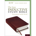 The New Inductive Study Bible (Esv, Milano Softone, Burgundy) - Imitation Leather