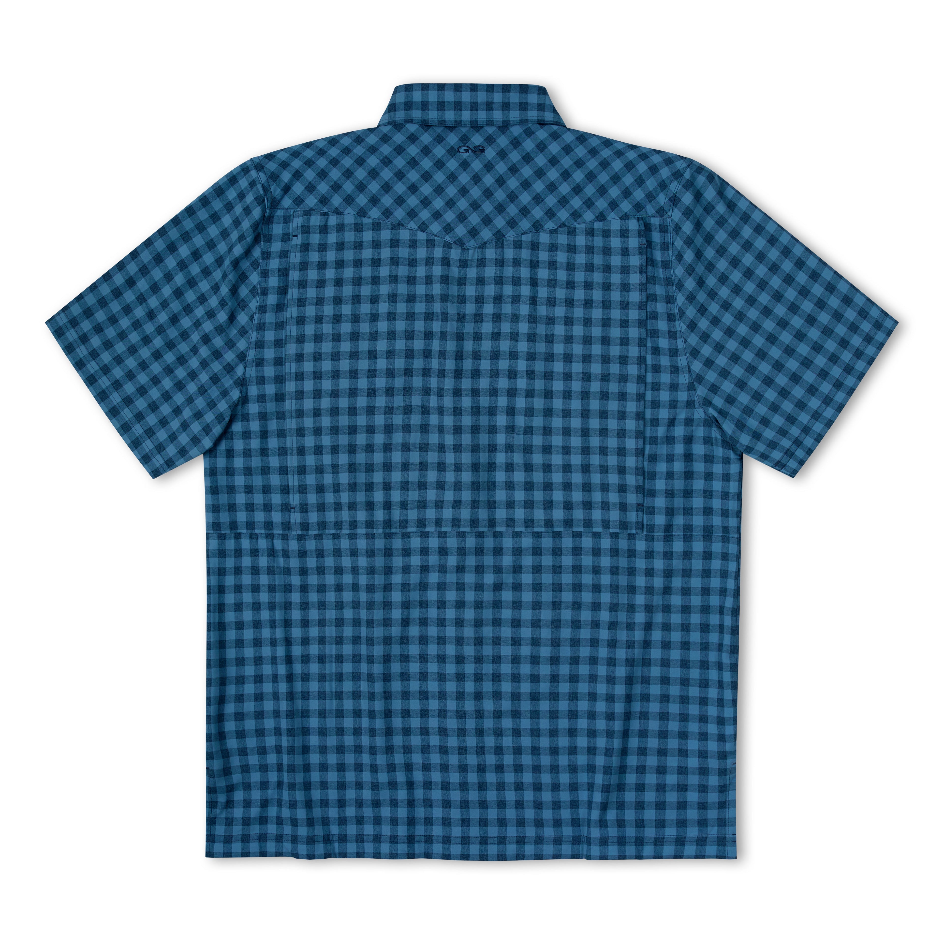 Slate Pearl Snap Shirt
