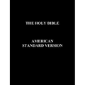 Holy Bible-Asv - Paperback