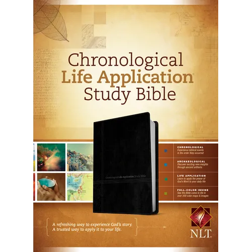 Chronological Life Application Study Bible-NLT - Imitation Leather