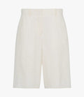 Gingham Bermuda Short | Off White
