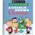 Brain Games - Sticker by Number: A Charlie Brown Christmas - Spiral