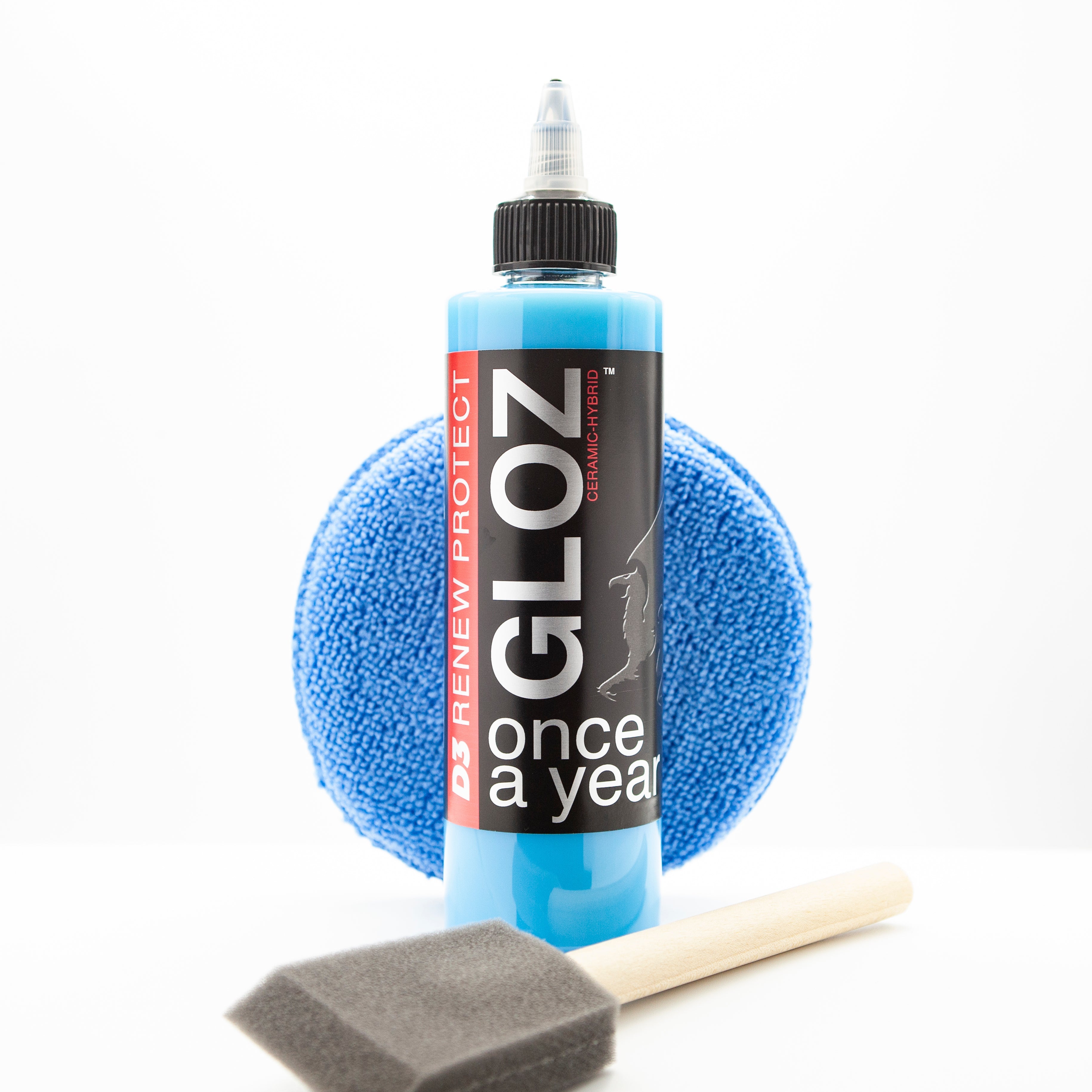 GLOZ Full Kit, Semi-Permanent Protectant | Ceramic Hybrid OEM Restoration, Dry Rot Prevention, Car, RV, Aircraft, Motorcycle, ATV & Golf Cart DRY-SEAL SAFE!