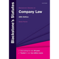 Blackstone's Statutes on Company Law - Paperback