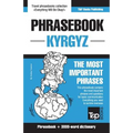 English-Kyrgyz phrasebook and 3000-word topical vocabulary - Paperback