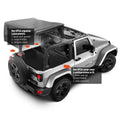 Jeep Wrangler Cargo Freedom Pack JK 2DR (2007-2018)