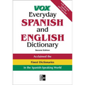 Vox Everyday Spanish and English Dictionary: English-Spanish/Spanish-English - Paperback