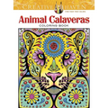 Creative Haven Animal Calaveras Coloring Book - Paperback