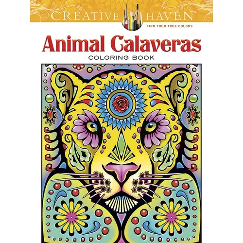 Creative Haven Animal Calaveras Coloring Book - Paperback