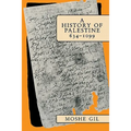 A History of Palestine, 634 1099 - Paperback