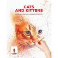 Cats and Kittens: Stress Relieving Cats Coloring Book Edition - Paperback